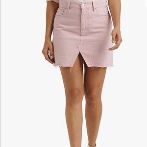 Lucky Brand “Old Favorite” Pink Denim Mini Skirt Size 29
